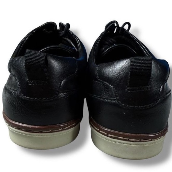 Alfani Billy Oxford Dress Shoes Casual Plain Toe Lace Up Black Sneaker Sole 11M - Picture 6 of 11